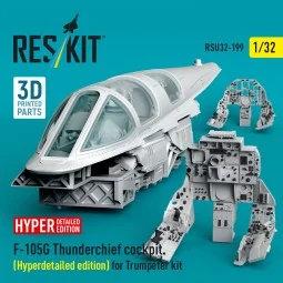 F-105G Thunderchief cockpit (Hyperdetailed edition) for Trumpeter k... 2