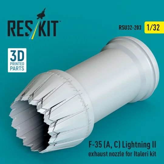 F-35 (A, ?) Lightning II exhaust nozzle for Italeri kit (3D Printed...
