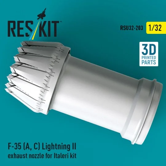 F-35 (A, ?) Lightning II exhaust nozzle for Italeri kit (3D Printed...