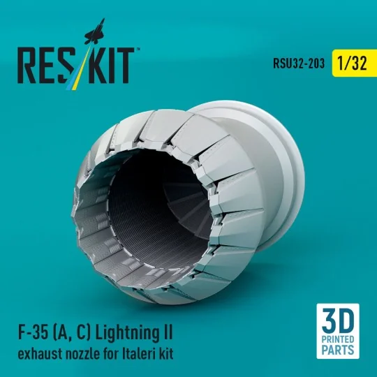 F-35 (A, ?) Lightning II exhaust nozzle for Italeri kit (3D Printed...