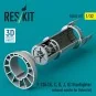 F-104 (A, C, D, J, G) Starfighter exhaust nozzle for Italeri kit (3...