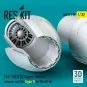 F/A-18E/F/G Super Hornet exhaust nozzles (type 1) for Revell kit (3...