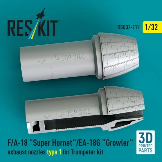 F/A-18 Super Hornet/EA-18G Growler exhaust nozzles type 1 for Trump... F/A-18 Super Hornet/EA-18G Growler exhaust nozzles type 1 for Trump...