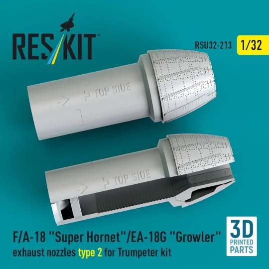 F/A-18 Super Hornet/EA-18G Growler exhaust nozzles type 2 for Trump...