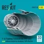 F-16 Fighting Falcon (F100-PW-220) open exhaust nozzle for Academy ...
