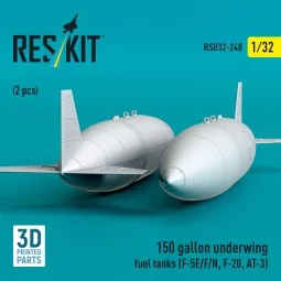 150 gallon underwing fuel tanks (F-5E, F, N, F-20, AT-3) (2 pcs) (3... 2