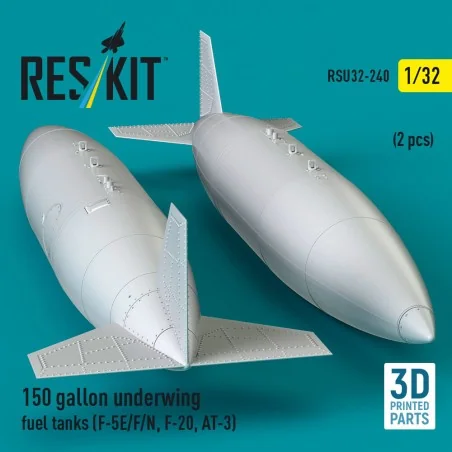 150 gallon underwing fuel tanks (F-5E, F, N, F-20, AT-3) (2 pcs) (3...