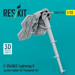 F-35A/B/C Lightning II access ladder for Trumpeter kit (3D Printed)...