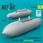 F-14 Tomcat external fuel tanks 1000l (early and late) with pylons ...