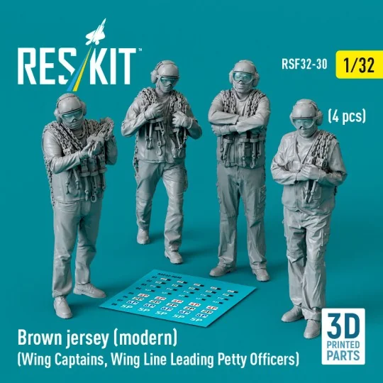 Brown jersey (modern) (Wing Captains, Wing Line Leading Petty Offic...