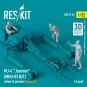 MJ-4 Jammer (MHU-83 B/E) driver & airmen (scene 2) (3 pcs) (3D Prin...