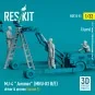 MJ-4 Jammer (MHU-83 B/E) driver & airmen (scene 1) (3 pcs) (3D Prin...