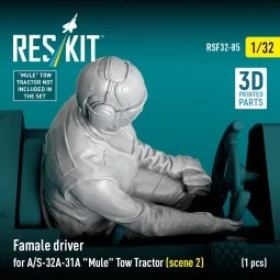 Female driver for A/S-32A-31A Mule Tow Tractor (scene 2) (1 pcs) (3... 2