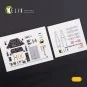 AH-1G Cobra interior 3D decals for ICM kit, 1/32 - Kelik K32003