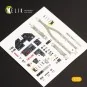 P-40M interior 3D decals for Trumpeter kit, 1/32 - Kelik K32005