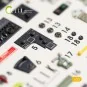 P-40M interior 3D decals for Trumpeter kit, 1/32 - Kelik K32005