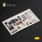 Ki-61-I interior 3D decals for Hasegawa kit, 1/32 - Kelik K32008
