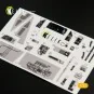 F-35C interior 3D decals for Trumpeter kit, 1/32 - Kelik K32009