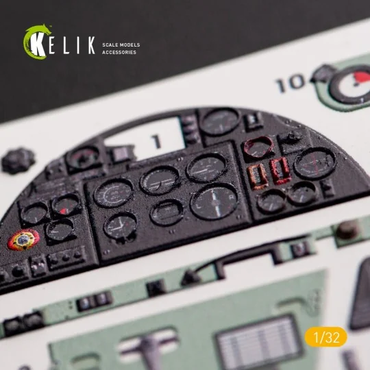 Hawker Hurricane Mk.IIB - Interior 3D Decal for Revell kit, 1/32 - ...