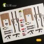 F-14D Super Tomcat - Interior 3D Decal for Trumpeter kit, 1/32 - Ke...