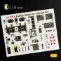 A6M2B Zeke - Interior 3D Decal for Tamiya kit, 1/32 - Kelik K32017