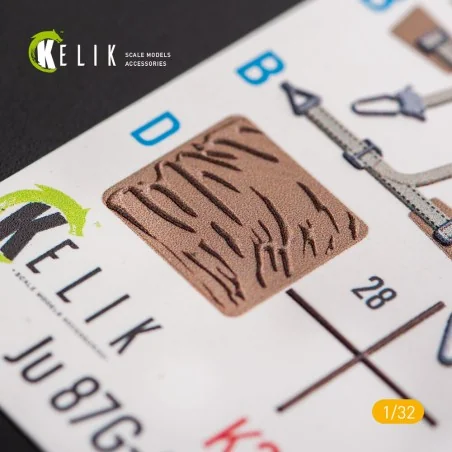 Junkers Ju 87 D/G Stuka - Interior 3D Decal for Trumpeter kit, 1/32...