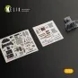 BF-109 E - Interior 3D Decal with 3D printed parts for Trumpeter ki...
