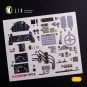 BF-109 E - Interior 3D Decal with 3D printed parts for Trumpeter ki...