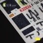 F-16I Sufa - interior 3D decals for Academy kit, 1/32 - Kelik K32026