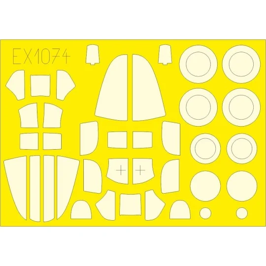 P-39N LööKplus ARMA HOBBY, 1/48 - Eduard Accessories 644293