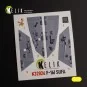F-16I Sufa - interior 3D decals for Academy kit, 1/32 - Kelik K32026