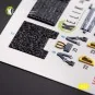 F-117A - Type 1 interior 3D decals for Trumpeter kit, 1/32 - Kelik ...