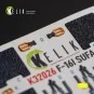 F-16I Sufa - interior 3D decals for Academy kit, 1/32 - Kelik K32026