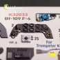 BF-109 F-4 - interior 3D decals for Trumpeter kit, 1/32 - Kelik K32033