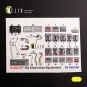 F-104 A/C - interior 3D decals for Italeri kit, 1/32 - Kelik K32032