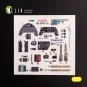 BF-109 F-4 - interior 3D decals for Trumpeter kit, 1/32 - Kelik K32033