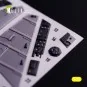 AV-8 Harrier - interior 3D decals for Trumpeter kit, 1/32 - Kelik K...
