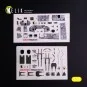 Tornado IDS - interior 3D decals for Italeri kit, 1/32 - Kelik K32040