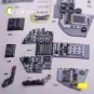 Tornado ECR - interior 3D decals for Italeri kit, 1/32 - Kelik K32041