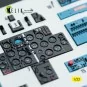 MiG-21 F-13 export version - interior 3D decals for Trumpeter kit, ...