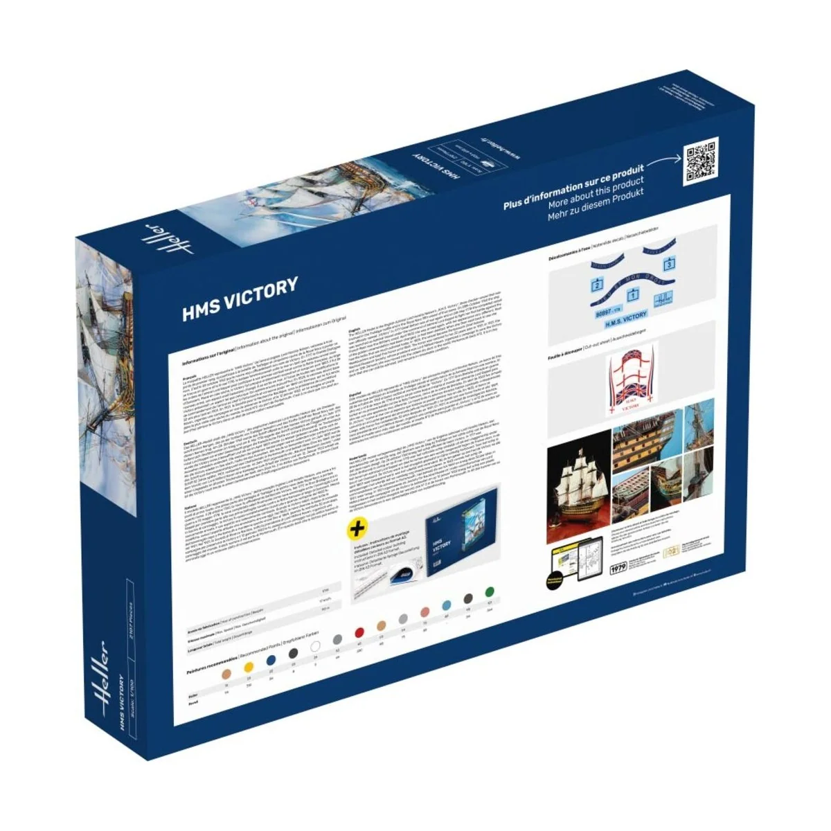 STARTER KIT HMS Victory, 1/100 - Heller 58897