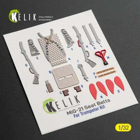 MiG-21 F-13 export version - interior 3D decals for Trumpeter kit, ...