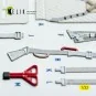 MiG-21 F-13 - interior 3D decals for Trumpeter kit, 1/32 - Kelik K3...