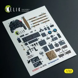 Ju-87G - interior 3D decals for Hasegawa kit, 1/32 - Kelik K32047 2
