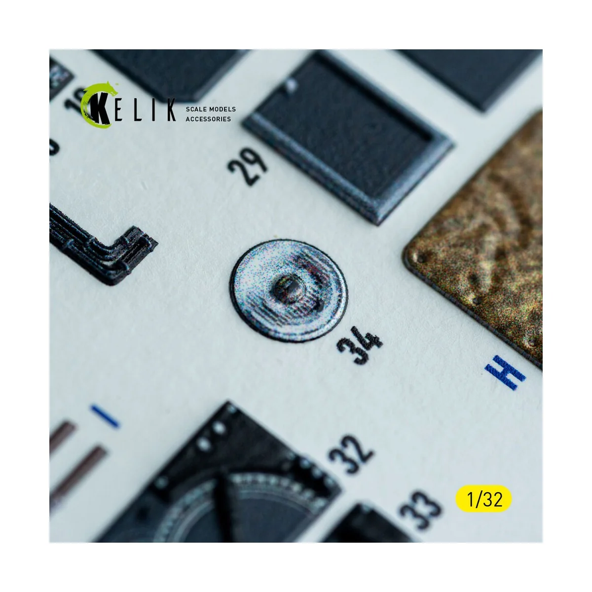 Ju-87G - interior 3D decals for Hasegawa kit, 1/32 - Kelik K32047