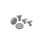 F4F-4 w/ early wheels LööKplus ACADEMY - Eduard Accessories 644303