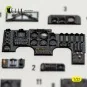OV-10D Bronco - interior 3D decals for Kitty Hawk/Zimi models kit, ...