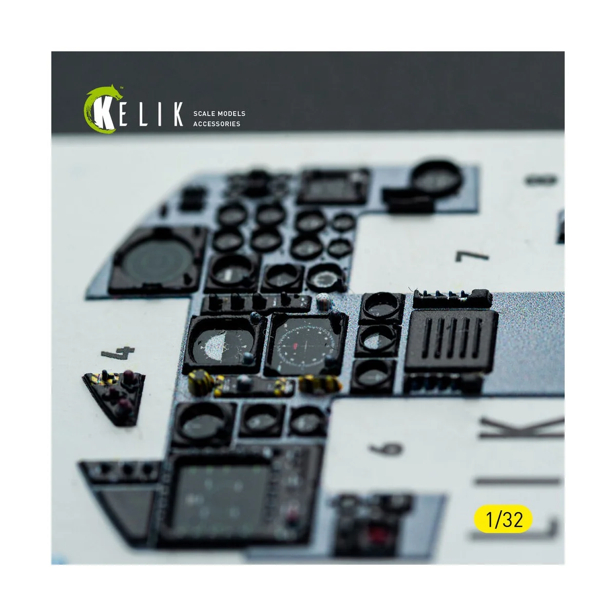 F-15C MSIP II- interior 3D decals for Tamiya kit, 1/32 - Kelik K32052