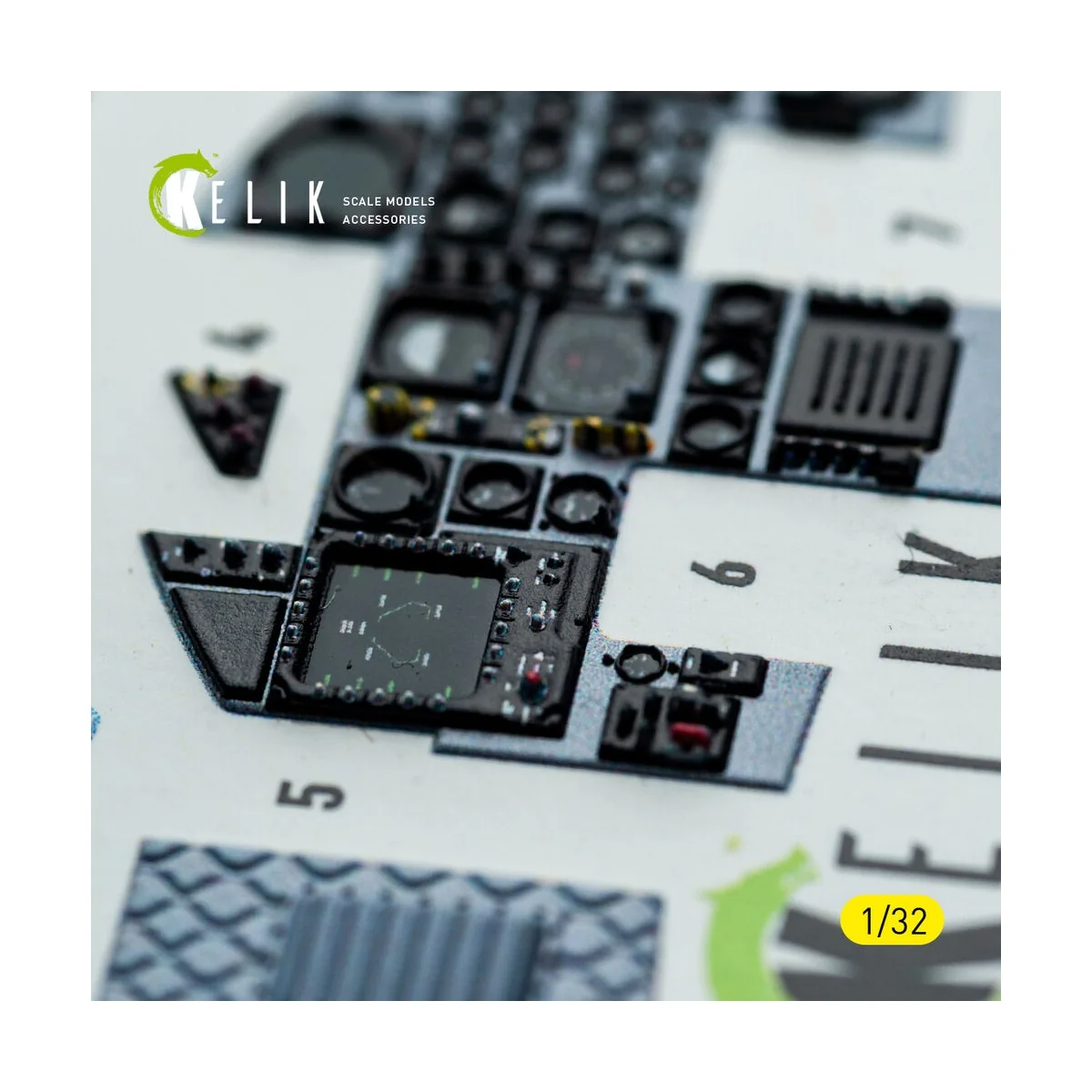 F-15C MSIP II- interior 3D decals for Tamiya kit, 1/32 - Kelik K32052