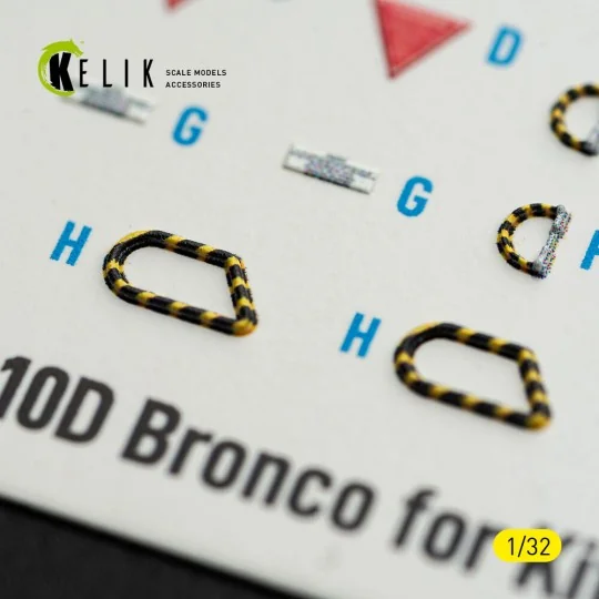 OV-10D Bronco - interior 3D decals for Kitty Hawk/Zimi models kit, ...